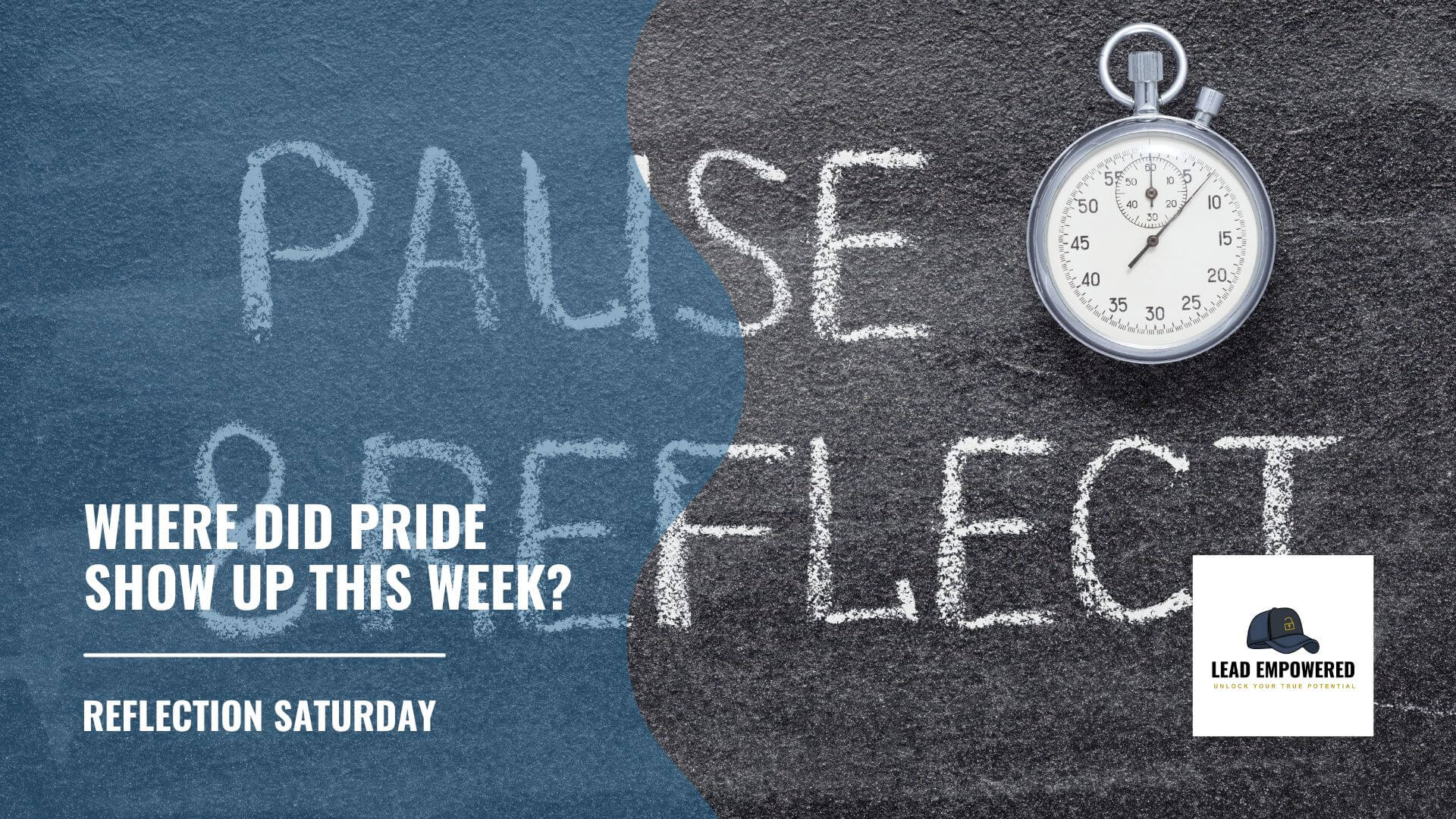 Reflection Saturday: Where Did Pride Show Up This Week?