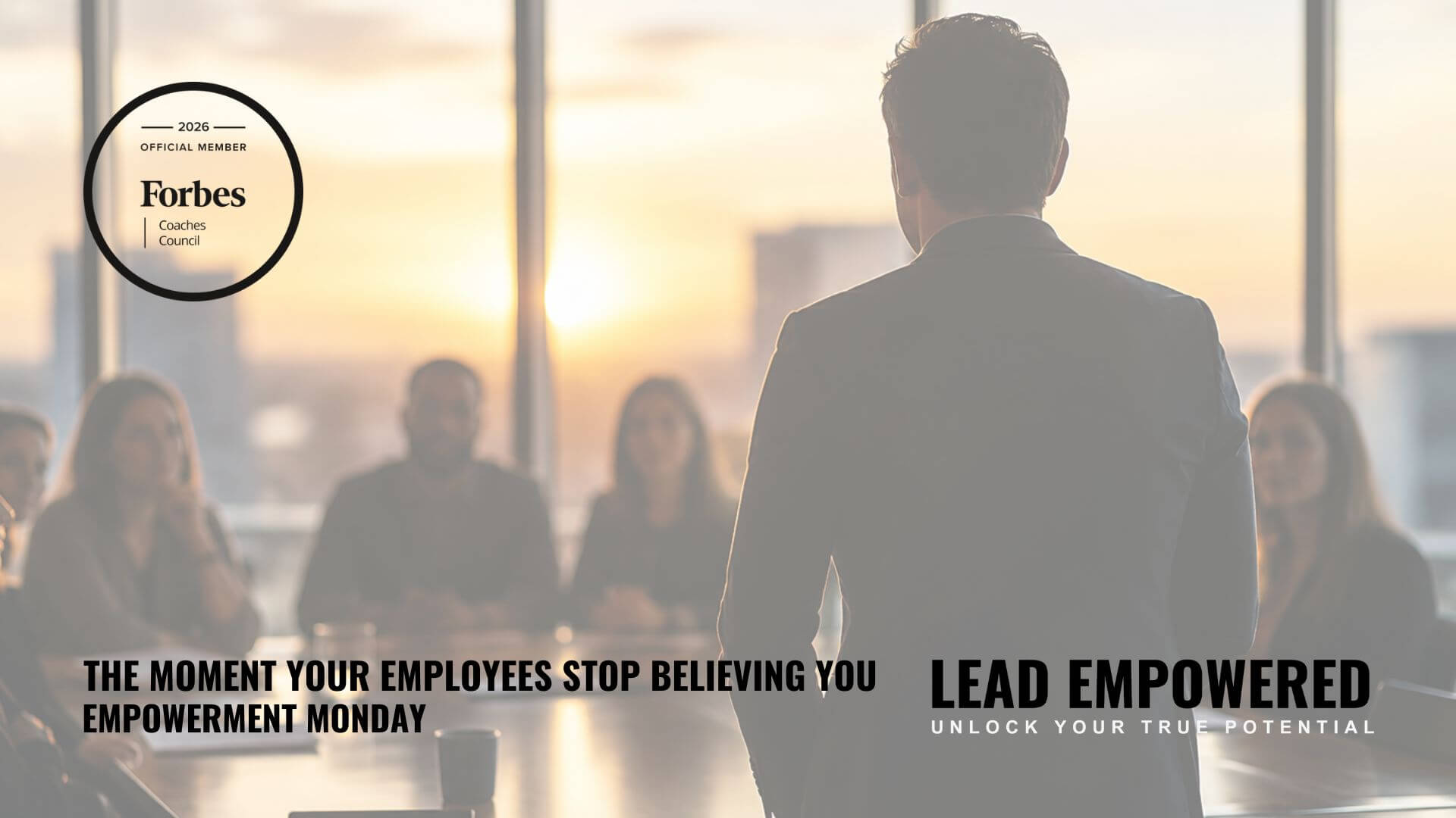 The Moment Your Employees Stop Believing You