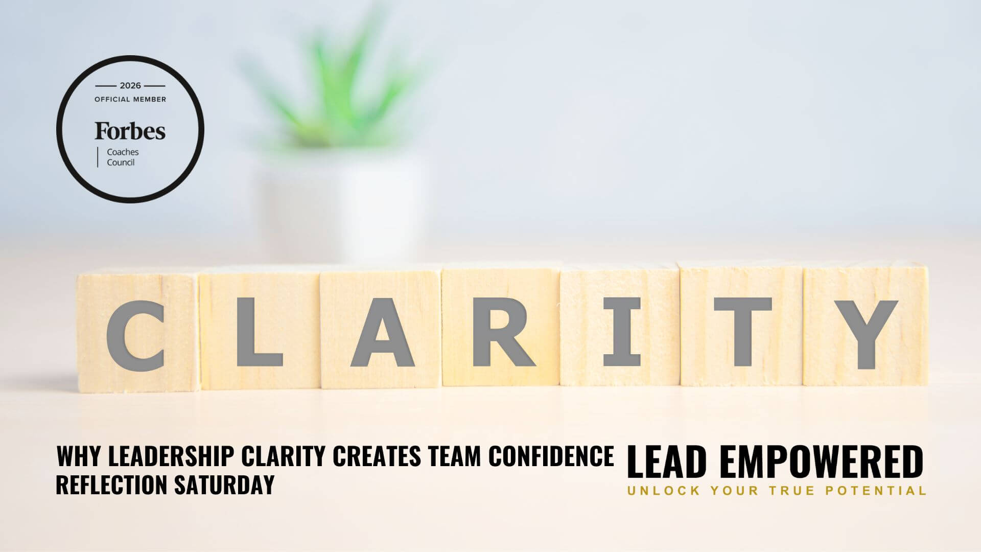 Why Leadership Clarity Creates Team Confidence